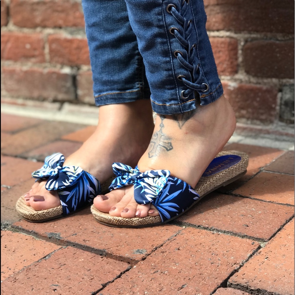Blue fling sandals - Picture 2 of 4